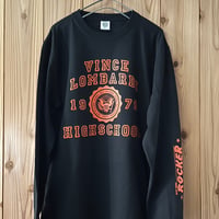 R&R HIGH SCHOOL L/S tee (BLACK)