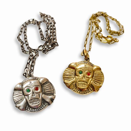 SKULL NECKLACE (SILVER925)