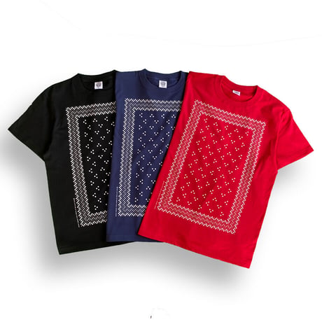 B-BANDANA S/S tee (RED)