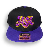 A&A SNAPBACK CAP (PURPLE)