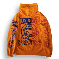 PRINT BANDIT PULLOVER HOODIE