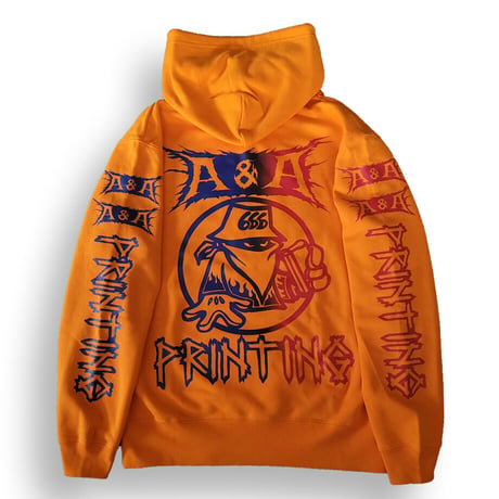 PRINT BANDIT PULLOVER HOODIE