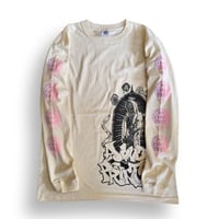 INVASION L/S tee（VINTAGE NATURAL）