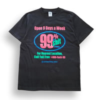 99% is shit S/S tee (BLACK)