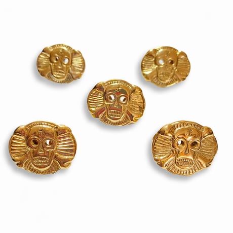SKULL PINS (BRASS)