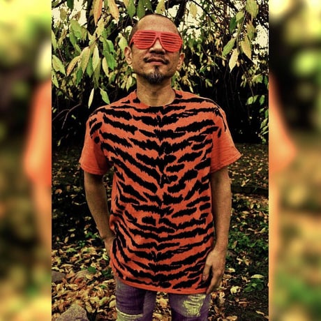 ZEBRA POCKET S/S Tee (SUMMER OF LOVE ORENGE)