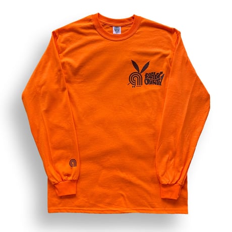 PLAY DIRTY L/S tee（ORANGE）