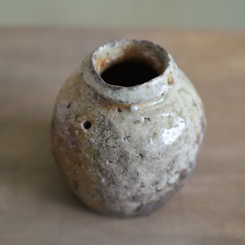 Vintage Crazing kohagi Vessel 江戸後期_器_古萩 【公式通販】