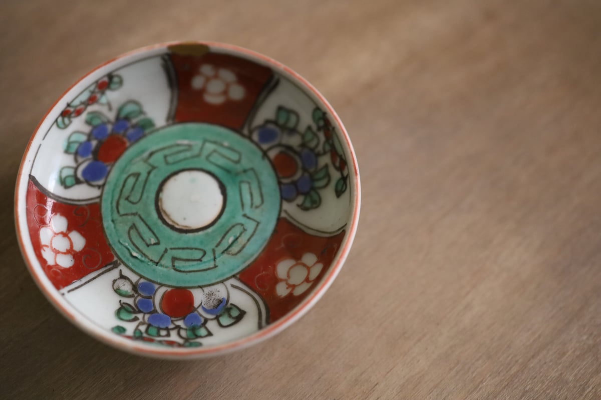 Japanese Vintage Vessel 元禄~亨保 器 古伊万里_左中央