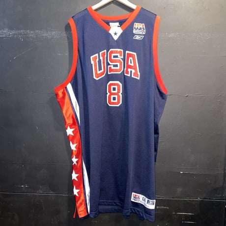 Reebok USA BASKETBALL BRYANT タンクトップ ゲームシャツ | 古着...