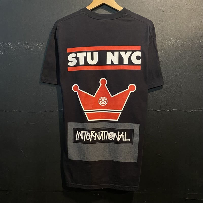 STUSSY STU NYC RUNDMC パロディ Tee | 古着屋SANGO
