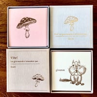 箱入り食いしん坊CARD（トレーシングペーパー封筒10枚入）