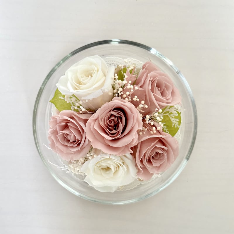 ガラスドーム バラ | aria