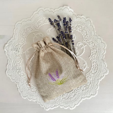 2309-106 ミニストラップサシェ 香り袋 かわいい小花柄⑬ 森の木の実