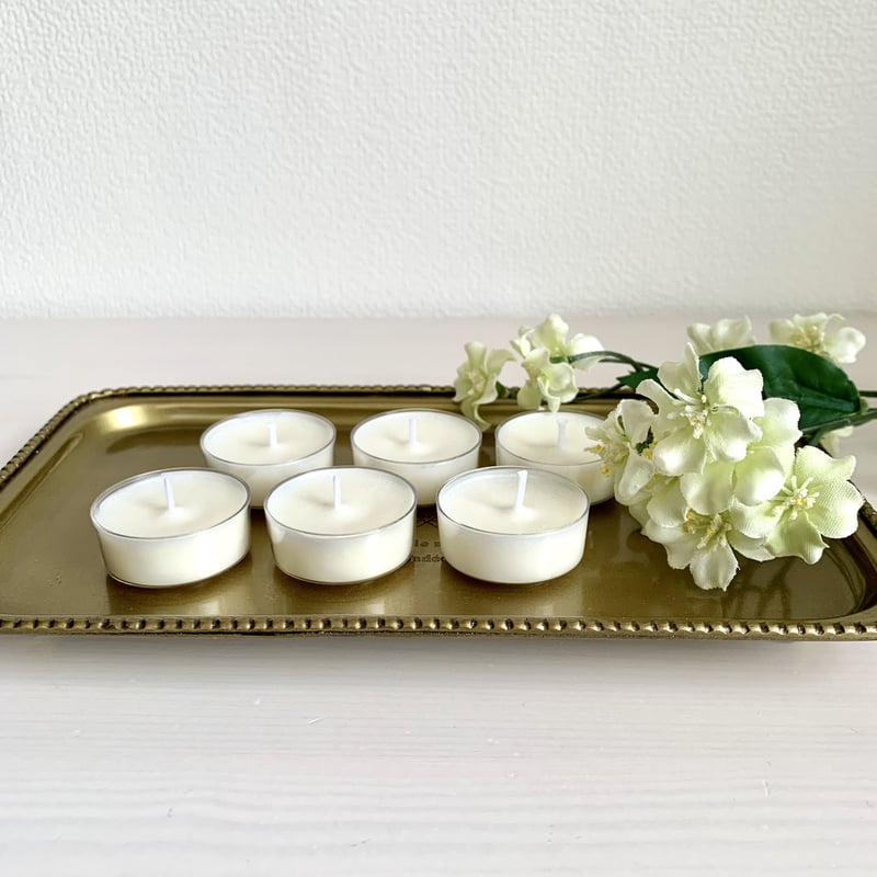 ティーライト ソイキャンドル 6個 | aria