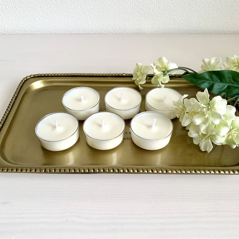 ティーライト ソイキャンドル 6個 | aria