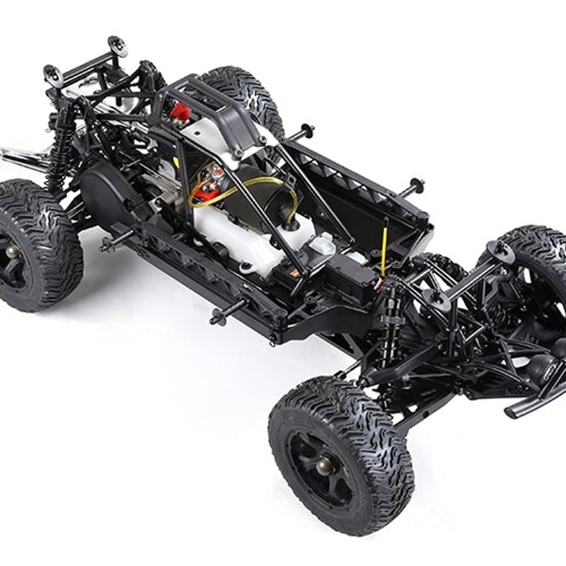 32cc 2WD RCカー BAHA 5T すべて揃ったエンジン・受信機・サーボ・送信 