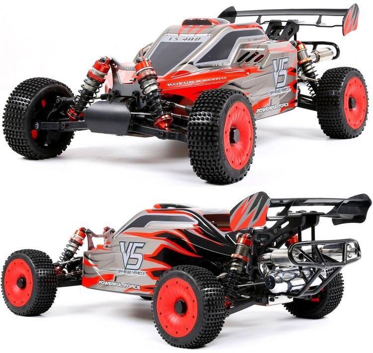 45cc 4WDRCカー V5 High Class Version レッド エンジン・シャー 45cc 4WDRCカー V5 High Class Version レッド エンジン・シャー