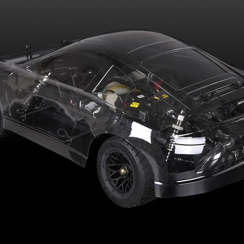 36ccRCカー2WD ROVAN 5FC クリアボディー すべて揃ったエンジン 36ccRCカー2WD ROVAN 5FC クリアボディー すべて揃ったエンジン