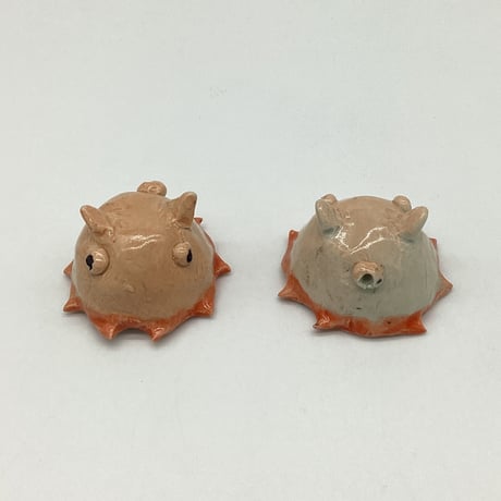 陶芸職人　小林登【陶器の箸置き】  メンダコ(大)・メンダコ(小)