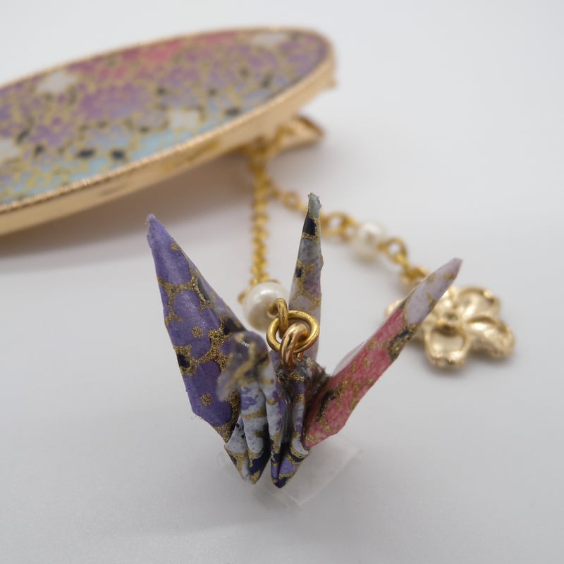 Hair clip [Hydrangea] ヘアクリップ【紫陽花】 | wagocoro or