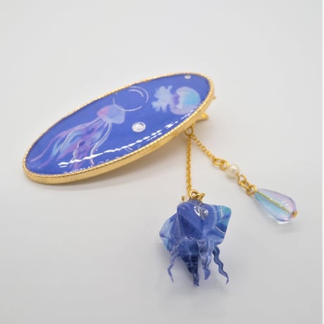 Hair Clip [Jellyfish] Summer Limited Items ヘアクリップ【海月】夏限定アイテム