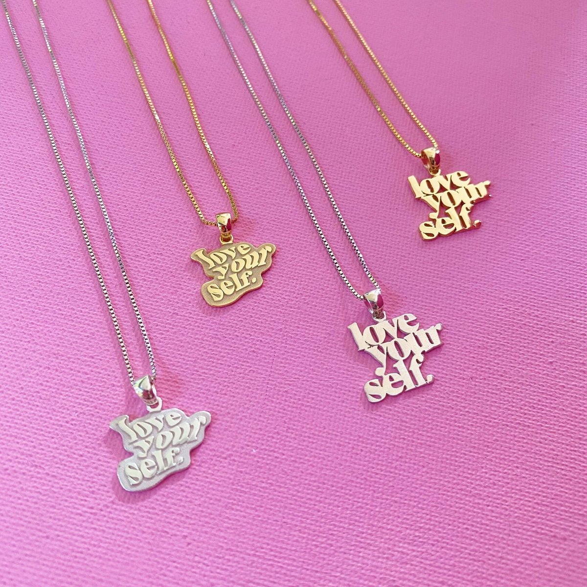 ネックレス・ペンダント love.oneself ネックレス・ペンダント love.oneself love yourself.ネックレス