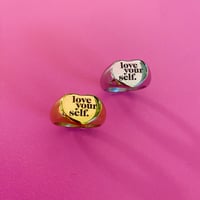 love yourself.リング（ハート）