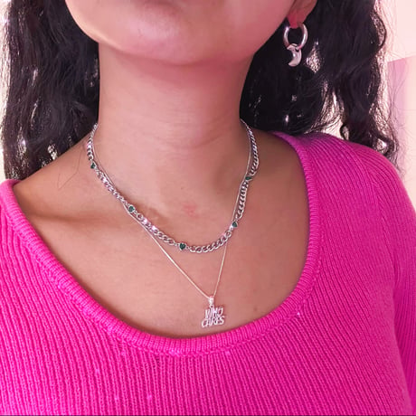 quote necklace①