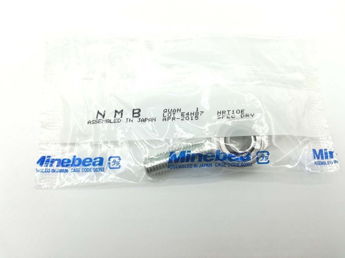 Minebea(NMB) HRT10E ロッドエンド 2個セット HRT10E ミネベア（NMB)ロッドエンドベアリング | SANYU BEARING