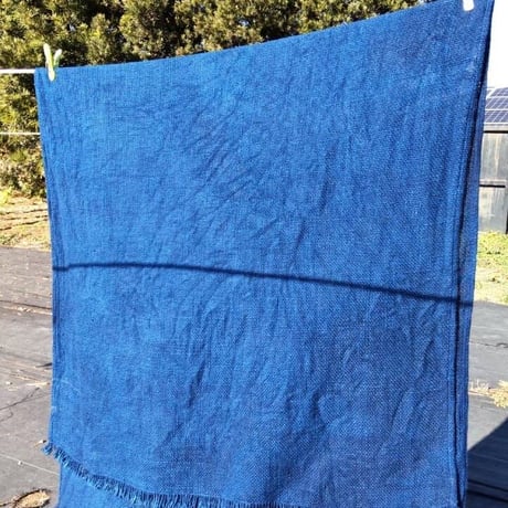 藍染め　Hug Cotton　Mサイズ（注文制作）
