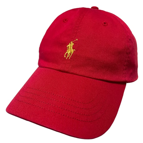 POLO RALPHLAUREN　"1967 Calligraphy Logo" 6PANEL CAP