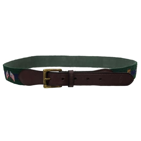 POLO RALPHLAUREN　"FLAG" CLOTH BELT