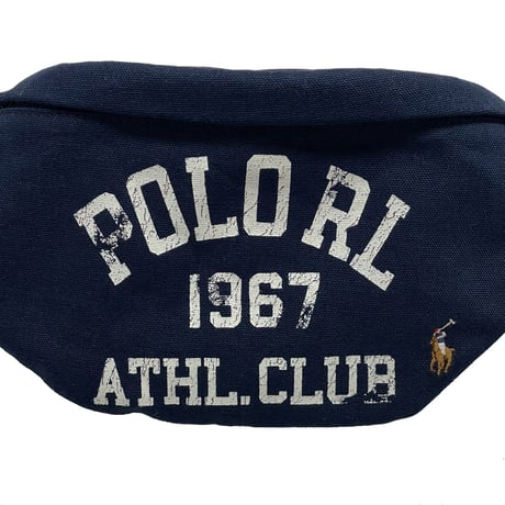 POLO RALPHLAUREN　"GRAPHIC" CANVAS WAISTPACK