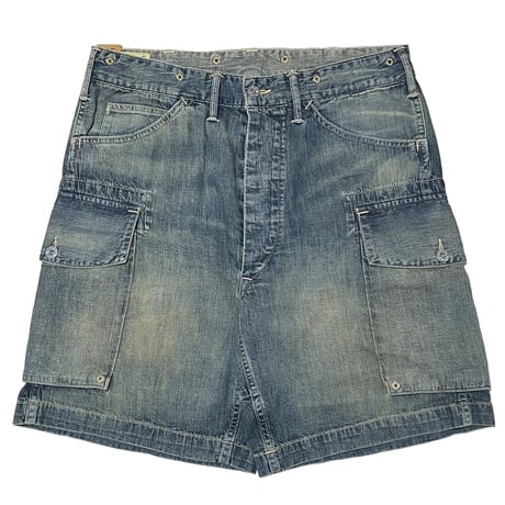 RRL RALPHLAUREN　"INDIGO DENIM" CARGO SHORT