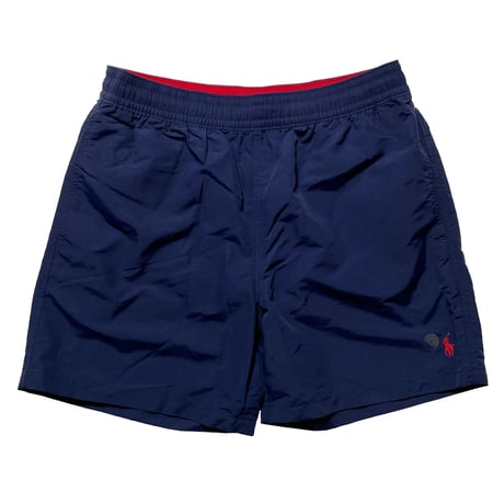 POLO RALPHLAUREN　"INNER POCKET" SWIM SHORTS (NAVY)