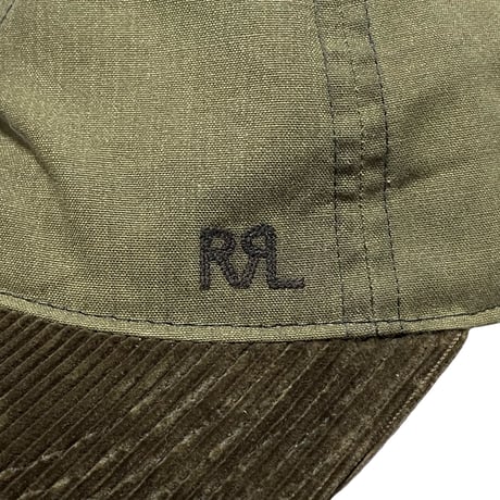 RRL RALPHLAUREN　"CORDUROY BILL" 6-PANEL CAP