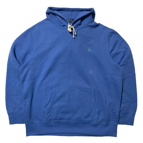 POLO RALPHLAUREN　"LINING" HOODIE (BLUE)