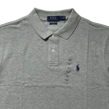 POLO RALPHLAUREN　"PONY" POLO SHIRT(GREY/US限定)