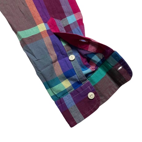 POLO SPORT RALPHLAUREN　"INDIAN MADORAS" WORK SHIRT
