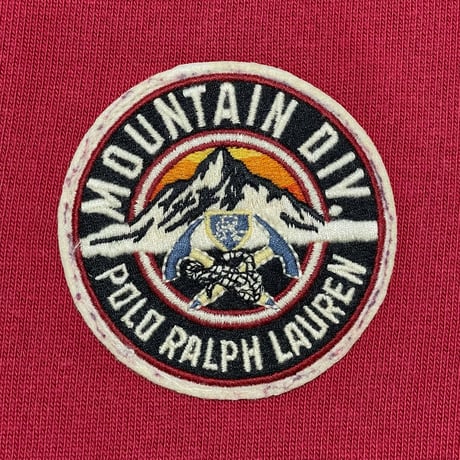 POLO RALPHLAUREN　"MOUNTAIN DIV." RUGBY SHIRT