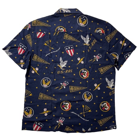 RRL RALPHLAUREN　"VARAITY LOGO" VACATION SHIRT