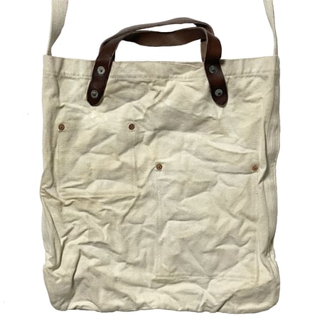 RRL RALPHLAUREN　"RRL LOGO" CAMVAS TOTEBAG