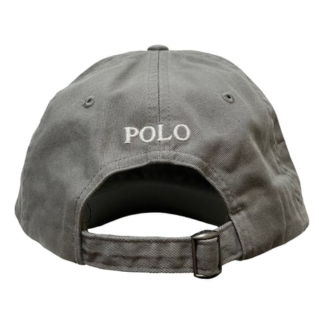POLO RALPHLAUREN　CLASSIC BASEBALL CAP (PERFECT GREY)