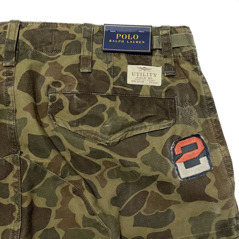 Polo RL Utility 迷彩カーゴパンツ