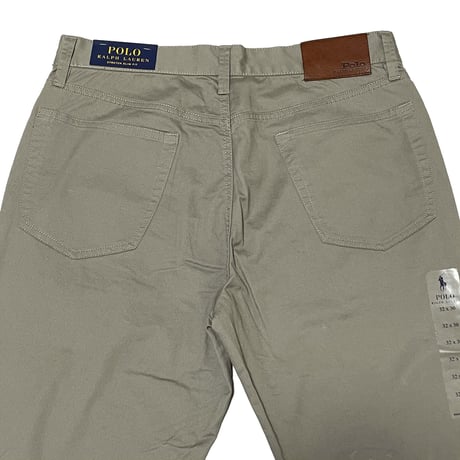 POLO RALPHLAUREN　"STRETCH SLIM FIT" CHINO PANTS