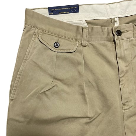 POLO RALPHLAUREN　"POLO CHINO" CHINO PANTS