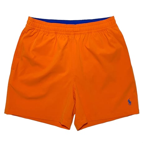POLO RALPHLAUREN　"INNER POCKET" SWIM SHORTS (ORANGE)