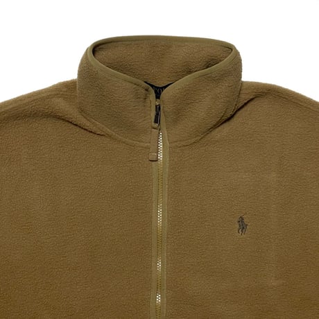 POLO RALPHLAUREN　"ELBOW PATCH" FLEECE JACKET