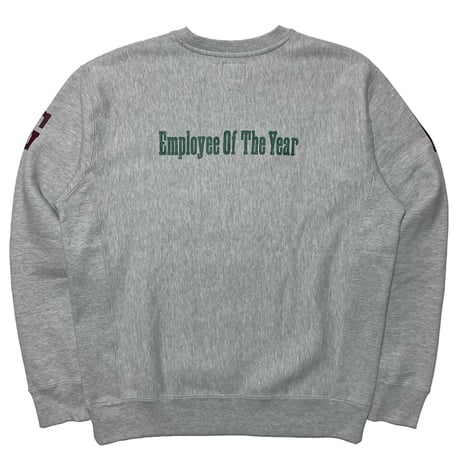 ACAPULCO GOLD　"DISPENSARY STAFF" CREWNECK SWEAT (HEATHER GREY)
